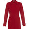 ARCHIVE - 1940s 100% Virgin Wool Burgundy Dress