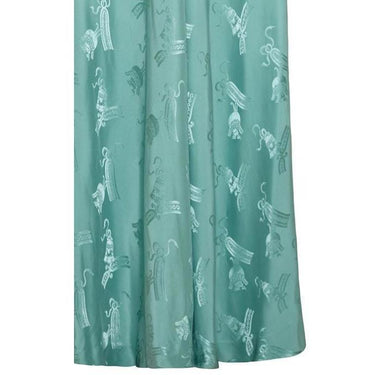 ARCHIVE - 1940s Aquamarine Halterneck Ball Gown
