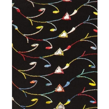 ARCHIVE - 1940s Black Jacket With Multicoloured Embroidery
