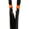 ARCHIVE - 1940s Black Satin Conical Bag with Lucite Clasp