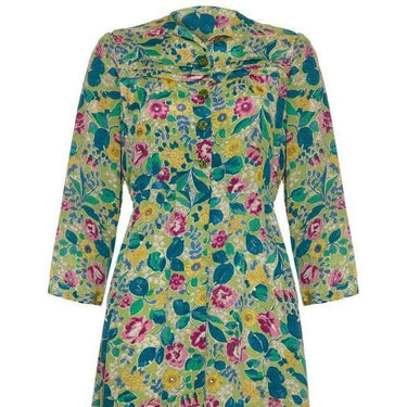 ARCHIVE - 1940s Crepe Floral Dress