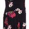 ARCHIVE - 1940s Floral Navy Rayon Dress