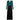 ARCHIVE - 1940s Green and Black Crepe Dress