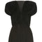 ARCHIVE - 1940s Haute Couture Madame Grès Black Silk Jersey Dress