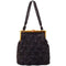 ARCHIVE - 1940s Large Raffia Woven Aubergine Bag