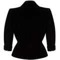 ARCHIVE - 1940s Lesley Faye Black Silk Jacket