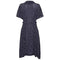 ARCHIVE - 1940s Navy and White Polka Dot Dress