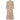 ARCHIVE - 1940s Peach Printed Crepe Dress