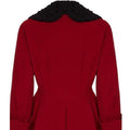 ARCHIVE - 1940s Red Wool Coat