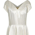 ARCHIVE - 1940s Silk Wedding Dress
