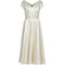 ARCHIVE - 1940s Silk Wedding Dress