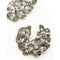 ARCHIVE - 1950s-60s Christian Dior by Kramer Rhinestone Wreath Brooch + Earring Set