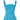ARCHIVE - 1950s Alfred Shaheen Turquoise Cotton Dress