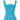 ARCHIVE - 1950s Alfred Shaheen Turquoise Cotton Dress