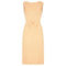 ARCHIVE - 1950s Apricot Beaded Dress Suit