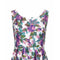 ARCHIVE - 1950s Ascot Model Abstract Rose Print Cotton Dress
