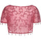 ARCHIVE - 1950s Beaded Pink Organza Bolero