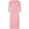 ARCHIVE - 1950s Ben Reig Candy Pink Silk Dress