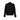 ARCHIVE - 1950s Black Cashmere Cardigan with Blue Applique