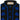 ARCHIVE - 1950s Black Cashmere Cardigan with Blue Applique