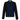 ARCHIVE - 1950s Black Cashmere Cardigan with Blue Applique