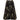 ARCHIVE - 1950s Black Silk Skirt with Gold Motif