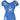 ARCHIVE - 1950s Blue Linen Dress With White Lace Applique