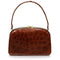 ARCHIVE - 1950s Brown Crocodile Skin Bag