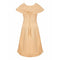 ARCHIVE - 1950s Christian Dior Demi Couture Gold Silk Evening Dress and Shawl