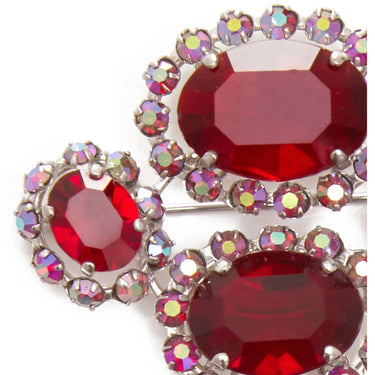 ARCHIVE - 1950s Henkel & Grosse for Christian Dior Brooch and Earrings Set
