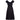 ARCHIVE - 1950s Marjorie Montgomery Black Novelty 3D Hand Painted Fish Print Dress