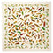 ARCHIVE - 1950s Multicoloured ‘Les Plumes’ Hermes Silk Scarf