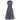 ARCHIVE - 1950s Navy and White Striped Dress with Bow Pattern