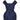 ARCHIVE - 1950s Navy Silk Dress With Tiered Petal Skirt And Peplum Waistband