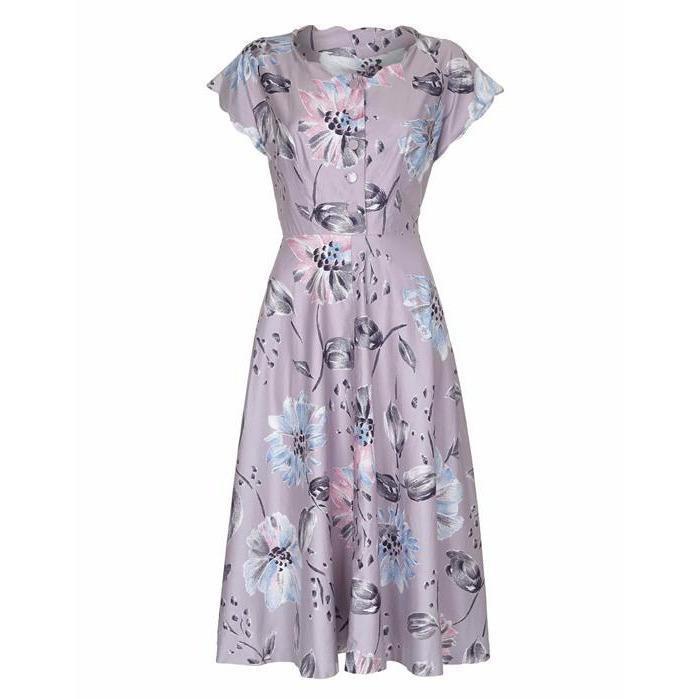 ARCHIVE - 1950s Novelty Austrian Style Musical Themed Cotton Dress