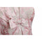 ARCHIVE - 1950s Pale Pink and Gold Brocade Rose Print Couture Dress With Bow