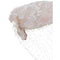 ARCHIVE - 1950s Pink Sequined Hat with Net
