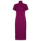 ARCHIVE - 1950s Purple Oriental Silk Dress