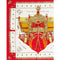 ARCHIVE - 1950s Red White and Gold Vue de Carrosse Hermes Scarf