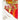 ARCHIVE - 1950s Red White and Gold Vue de Carrosse Hermes Scarf