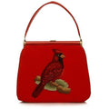 ARCHIVE - 1950s Red Woven Bag