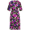 ARCHIVE - 1950s Rose Print Linen Dress