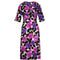 ARCHIVE - 1950s Rose Print Linen Dress