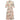 ARCHIVE - 1950s Silk Day Dress with Floral and Country Scene Print