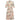 ARCHIVE - 1950s Silk Day Dress with Floral and Country Scene Print