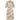 ARCHIVE - 1950s Silk Day Dress with Floral and Country Scene Print