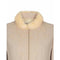 ARCHIVE - 1950s Stegari Grey Wool and Mink Trimmed Dress
