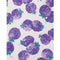 ARCHIVE - 1950s Textured Cotton Dress With Purple Fruit Print