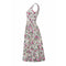 ARCHIVE - 1950s Victor Josselyn Cream and Pink Floral Print Cotton Dress