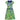 ARCHIVE - 1950s Watercolour Print Dress with Blue Trim